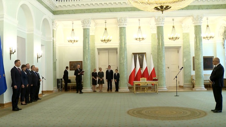 Prezydent odebrał ślubowanie od nowego sędziego TK Justyna Piskorskiego
