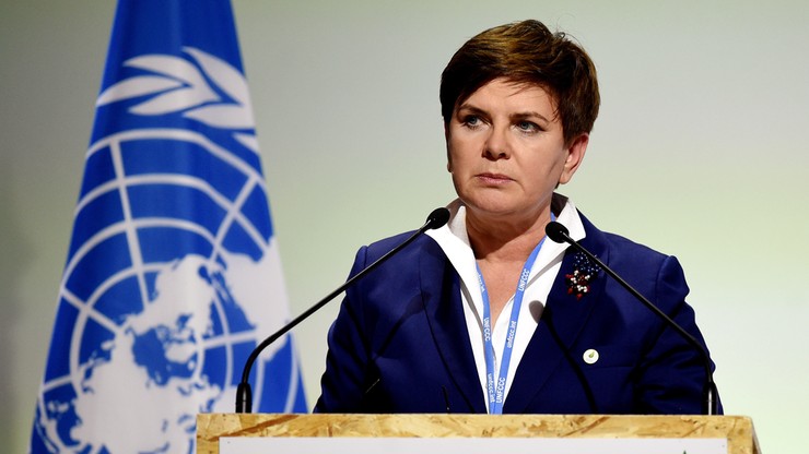 Szydło: globalny wysiłek to dla Polski warunek przystąpienia do umowy klimatycznej