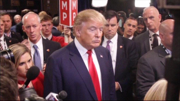 Źle urodzeni - ostry spór Trumpa i Cruza podczas debaty prezydenckiej republikanów