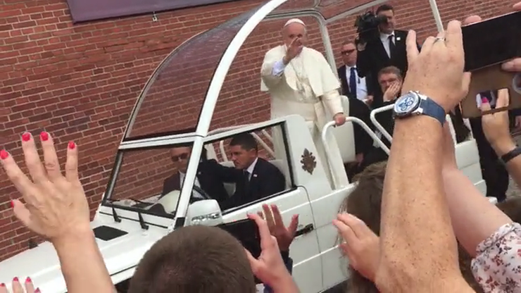 Papież Franciszek w Częstochowie