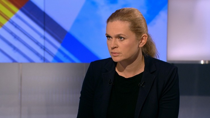 Barbara Nowacka w programie "Gość Wydarzeń"