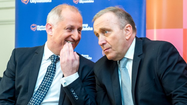 "Test dla wszystkich w opozycji czy są opozycją" - Schetyna i Neumann o wotum nieufności