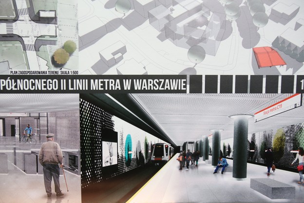 Wiemy jak będą wyglądać nowe stacje warszawskiego metra