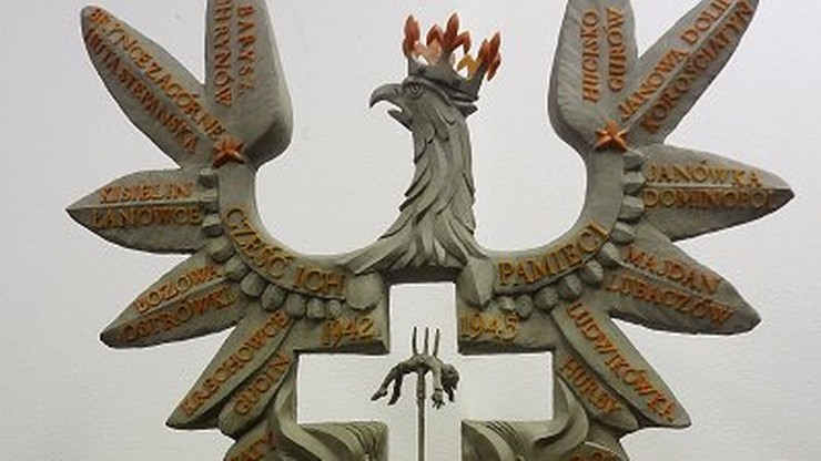 Pomnik "Rzeź Wołyńska" w parku pamięci tworzonym przez o. Rydzyka. Pomysł poparł radny PiS