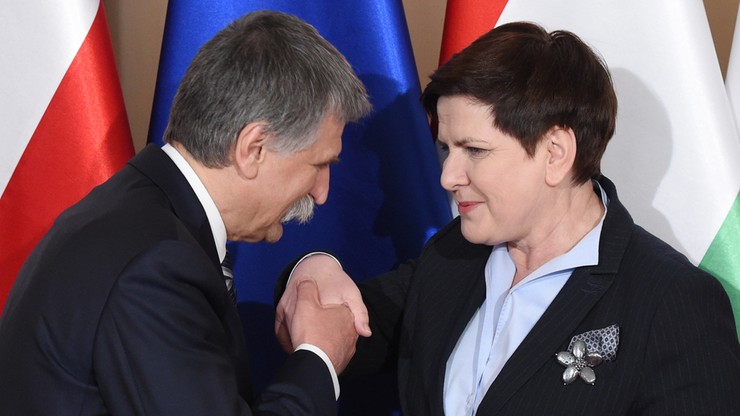 Beata Szydło spotkała się z szefem węgierskiego parlamentu