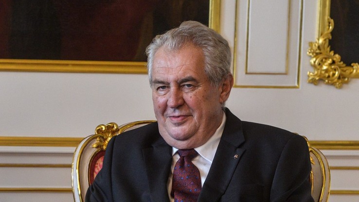 Prezydent Czech oskarżył imigrantów o robienie "żywych tarcz" z dzieci