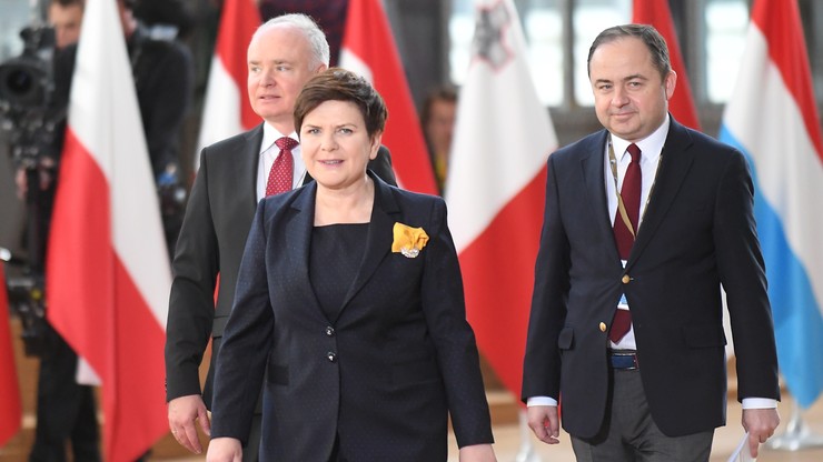 Prawa Polonii, rozliczenia finansowe i partnerskie relacje. Szydło o celach na szczyt ws. Brexitu