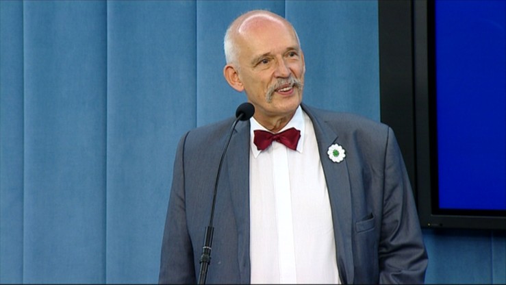 "Nie wycofuję się z polityki". Korwin-Mikke dementuje medialne doniesienia