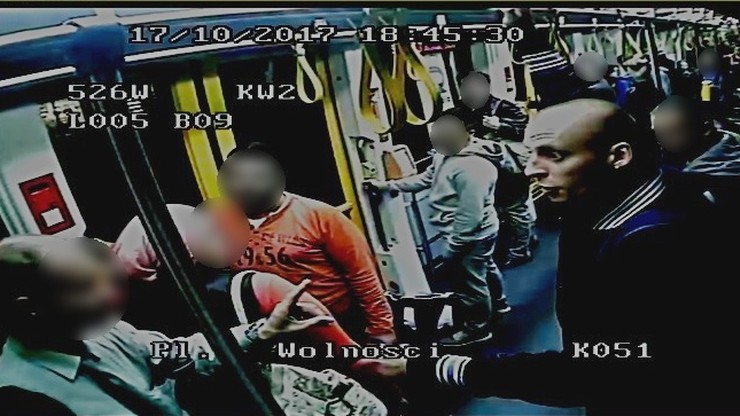 Policja opublikowała wizerunek sprawcy rasistowskiego ataku w Poznaniu