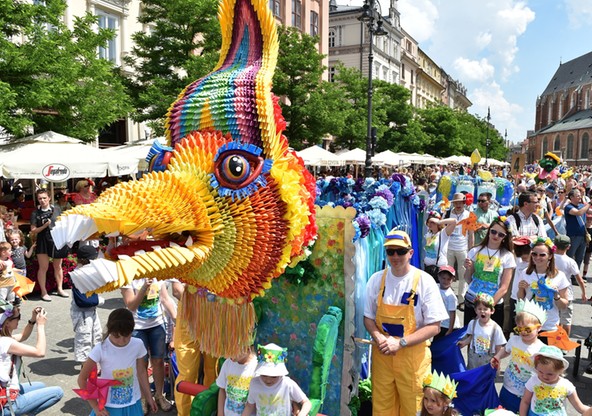 Wielka Parada Smoków przeszła przez Kraków