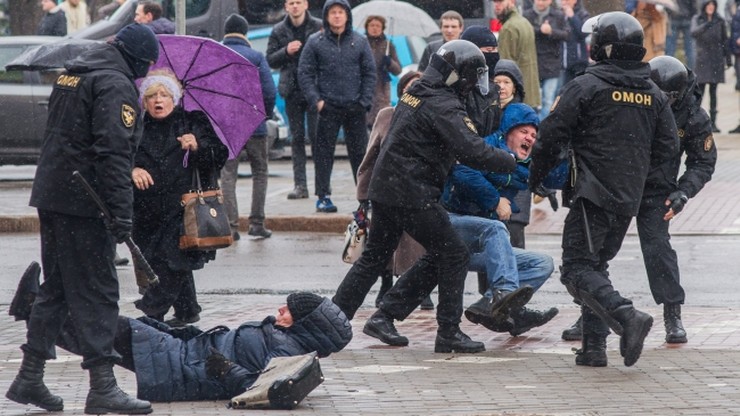 Polscy dziennikarze wstawili się za kolegami po fachu aresztowanymi na Białorusi
