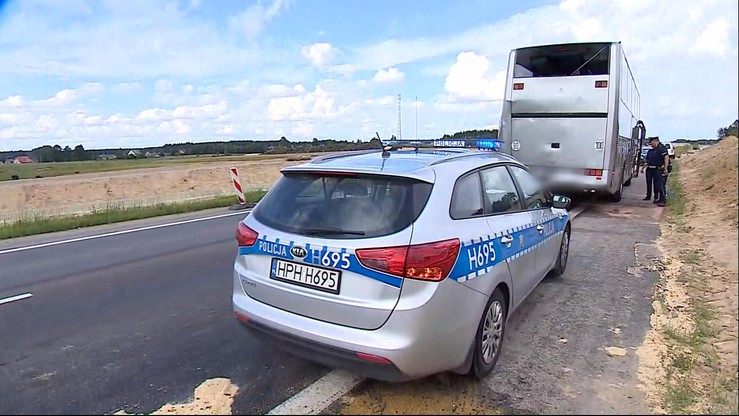 Ciężarówka zderzyła się z autokarem wiozącym dzieci. 5 osób w szpitalu