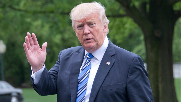 "Rosja musi być niezadowolona z odpalenia pocisku". Trump odpowiada na próby Pjongjangu