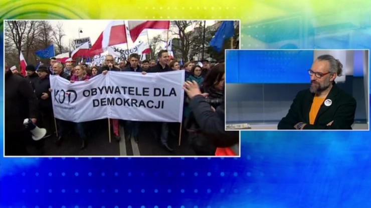 Lider KOD o liczbie demonstrantów w sobotę: policja zmieniła zdanie