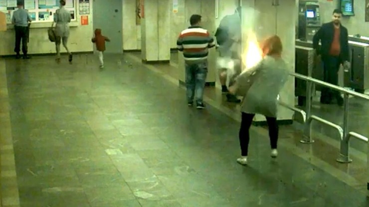 Wybuch w metrze. Eksplodował e-papieros w plecaku pasażerki