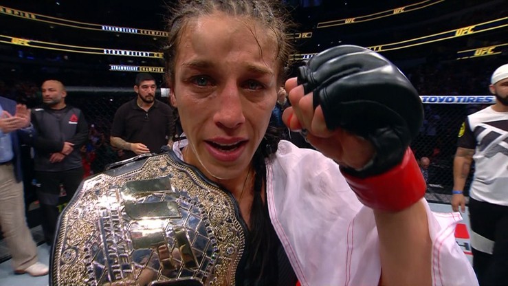 Jędrzejczyk to najlepszy kobiecy wojownik wszech czasów