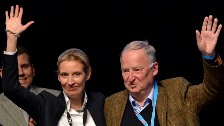 Niemiecka partia AfD przeciwko imigracji i za wyjściem kraju ze strefy euro