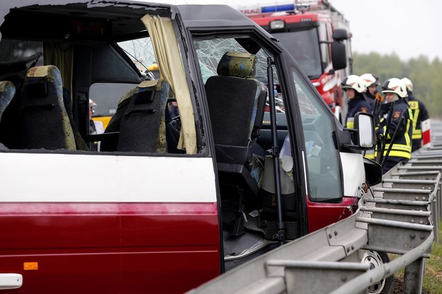 Wypadek w Mierzęcicach (Śląskie) na trasie S1
