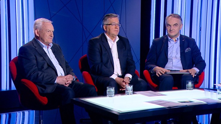 "Gra pozorów" - Bronisław Komorowski o działaniach lidera PiS