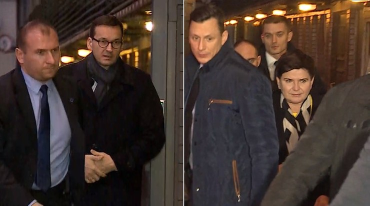 Seria spotkań na Nowogrodzkiej. Do Kaczyńskiego przyjechali Szydło i Morawiecki