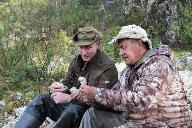 Putin na wakacjach. Na Syberii