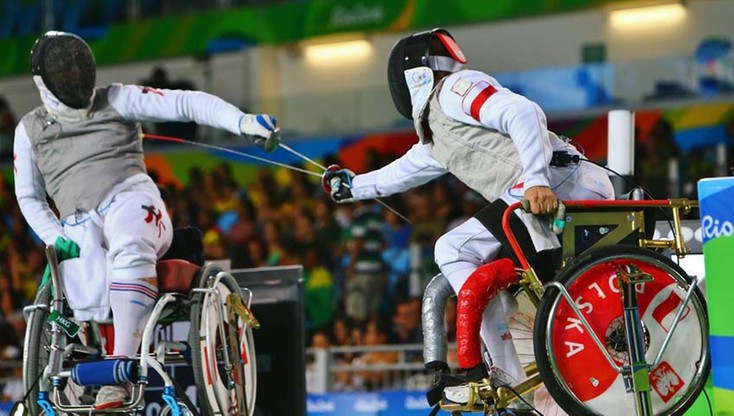 Paraolimpiada: srebrny medal polskich florecistów