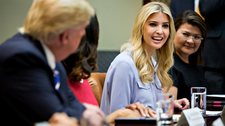 Ivanka Trump doradczynią prezydenta "na zasadach nieodpłatnych"
