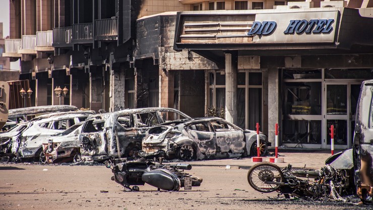 Rośnie liczba ofiar zamachu na hotel w Burkina Faso