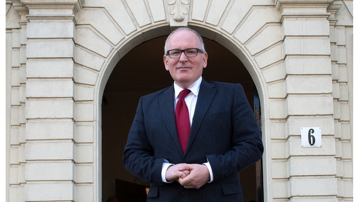 Timmermans nie przyjedzie do Warszawy: ma inne zobowiązania