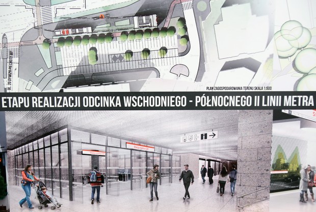 Wiemy jak będą wyglądać nowe stacje warszawskiego metra