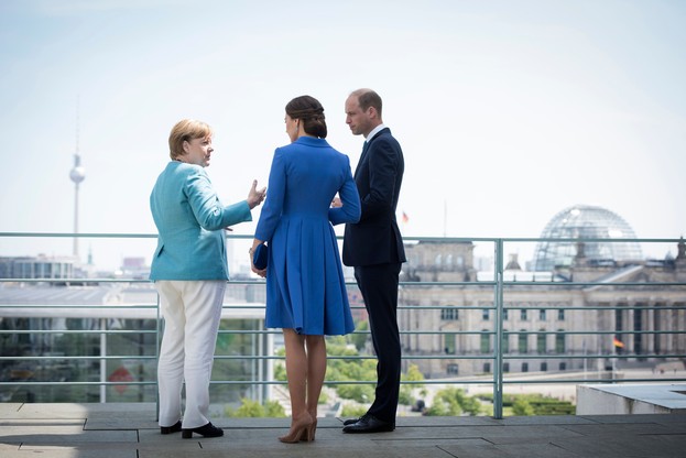 William i Kate w Berlinie