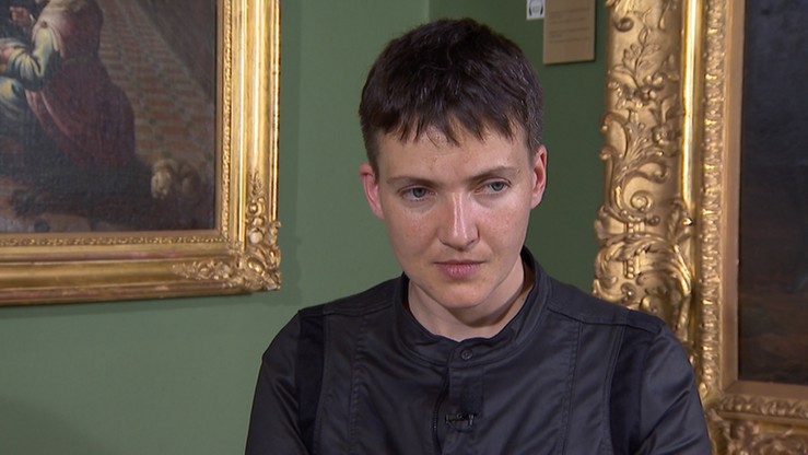 Nadija Sawczenko przyjechała do Moskwy