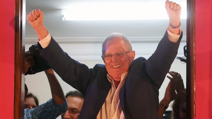Wybory prezydenckie w Peru. Nieznaczna przewaga Kuczynskiego