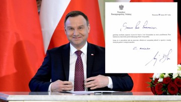 10-03-2017 20:03 Prezydent wystosował gratulacje dla Tuska. Szef RE odpowiedział