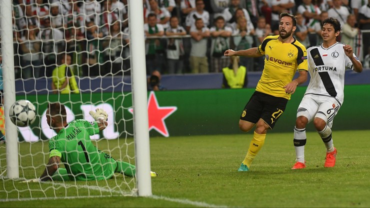 Dotkliwa porażka. Legia przegrała z Borussią 0:6
