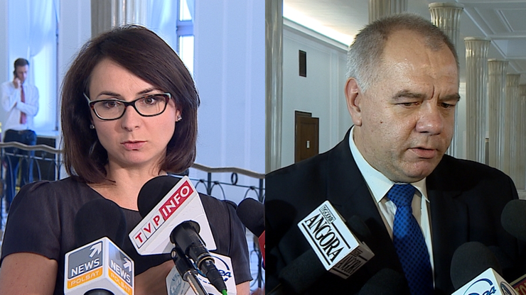 Gasiuk-Pihowicz: skierowanie opinii KE do Sejmu nic nie da. Sasin: kompetencje rozwiązania sporu ma parlament