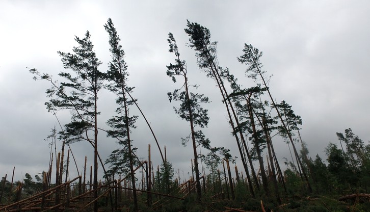 W nocy możliwa silna burza z gradem. Ostrzeżenie dla woj. kujawsko-pomorskiego