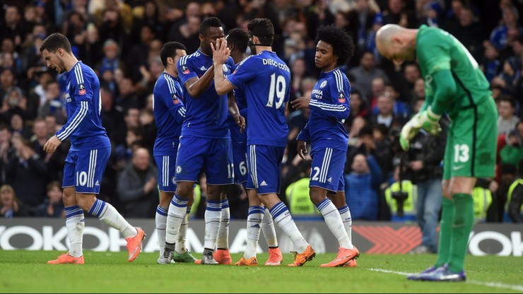 Puchar Anglii: Faworyci mieli szczęście. Everton - Chelsea największym hitem