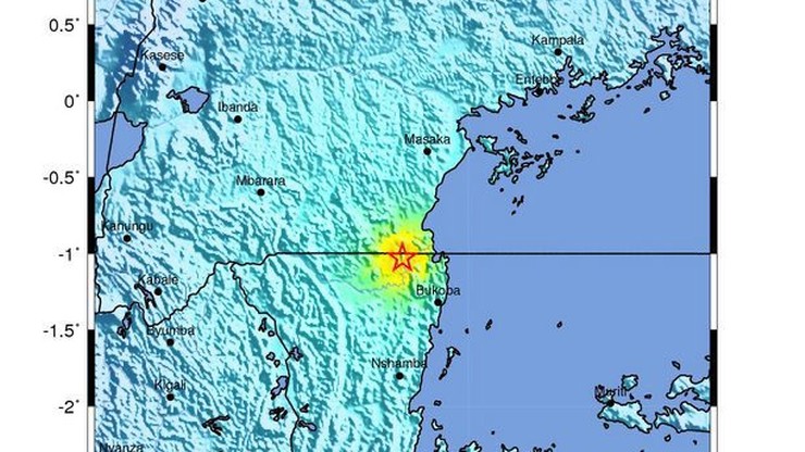 Trzęsienie ziemi w Tanzanii. Są ofiary