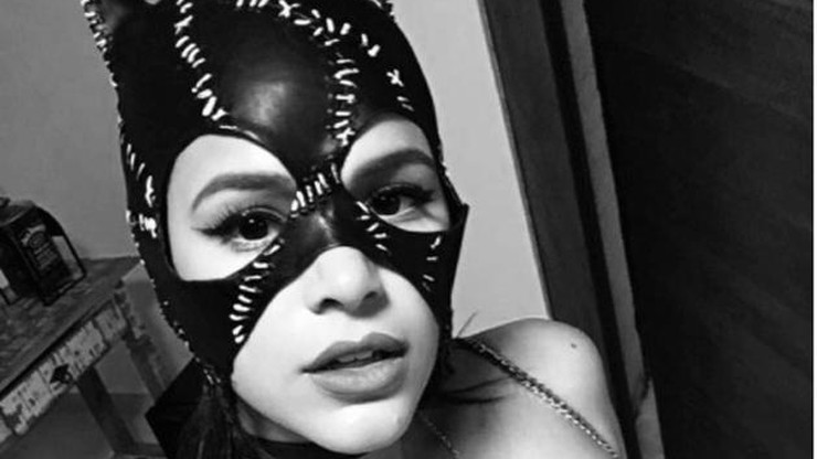 Neymar jako Batman, jego partnerka jako Kobieta-Kot!