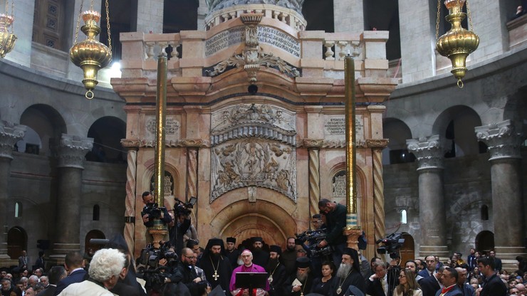 Odrestaurowano kaplicę Grobu Pańskiego w jerozolimskiej bazylice