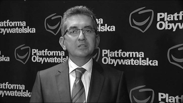 Zmarł szef śląskiej PO Tomasz Tomczykiewicz