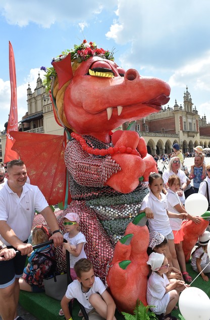 Wielka Parada Smoków przeszła przez Kraków