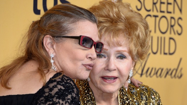 Debbie Reynolds, matka Carrie Fisher, zmarła dzień po córce