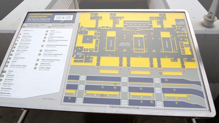 Nowe rozwiązania dla osób niewidomych na Lotnisku Chopina