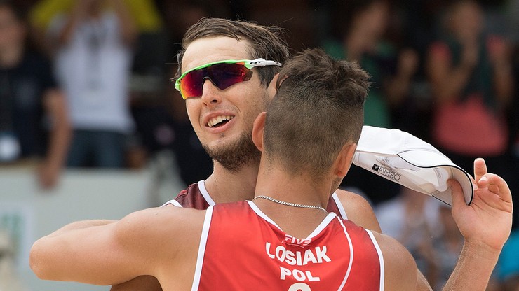 Siatkarze plażowi Kantor i Łosiak na 3. miejscu w turnieju w Long Beach