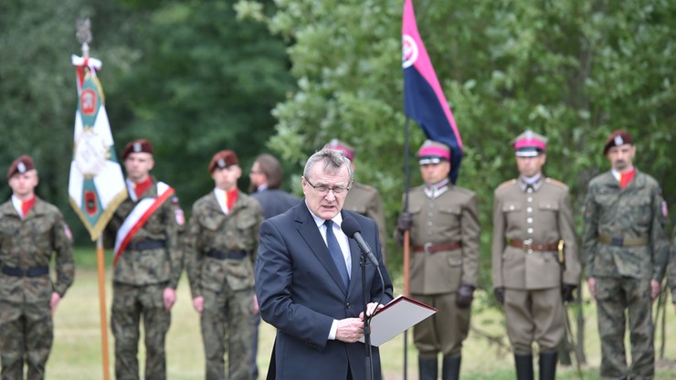 Gliński: dojrzała wspólnota narodowa pamięta o ważnych wydarzeniach ze swej historii
