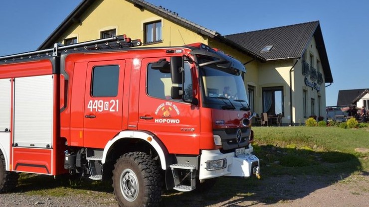 Wybuch gazu w hotelu. Jedna osoba ranna