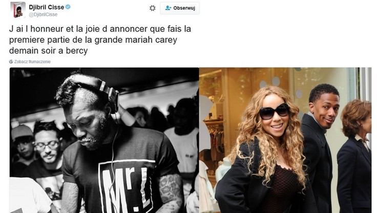 Były reprezentant Francji i Mariah Carey. Oto, co ich łączy
