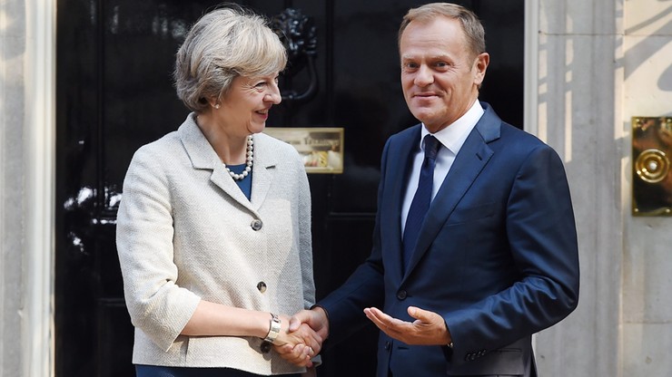 Tusk rozmawiał z May o bezpieczeństwie Polaków w Wielkiej Brytanii